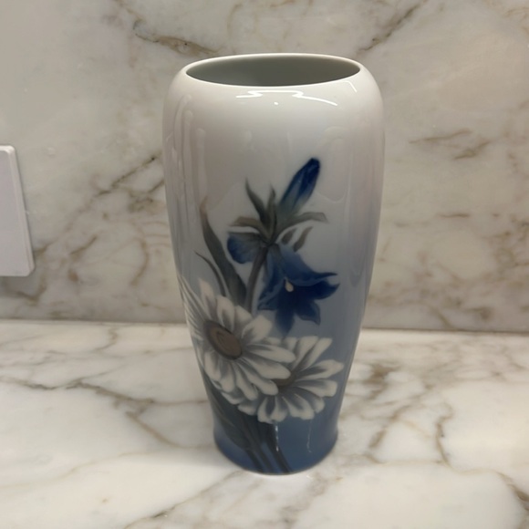 Royal Copenhagen Antique Hand Painted Porcelian Vase - Picture 1 of 6
